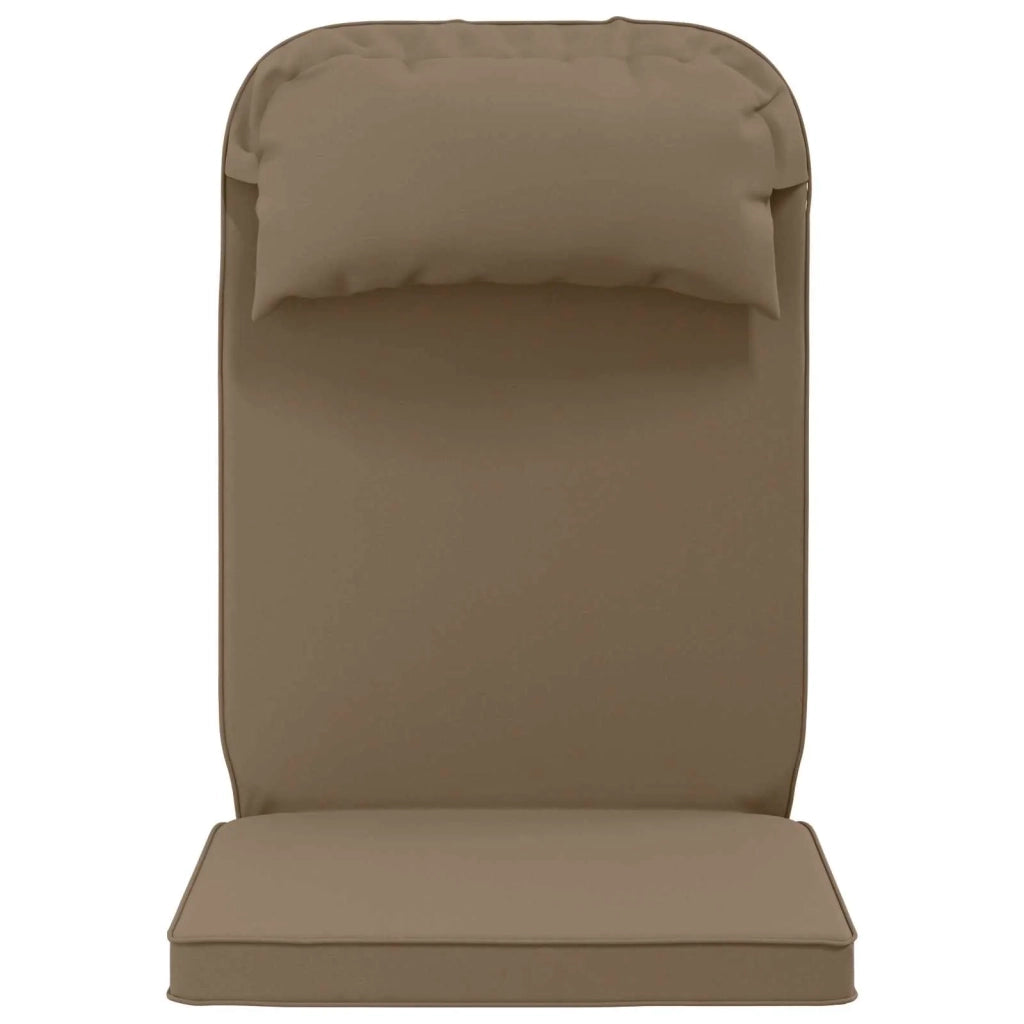 Cuscino per Lounger Sole 100% Poliestere Tortora 948154