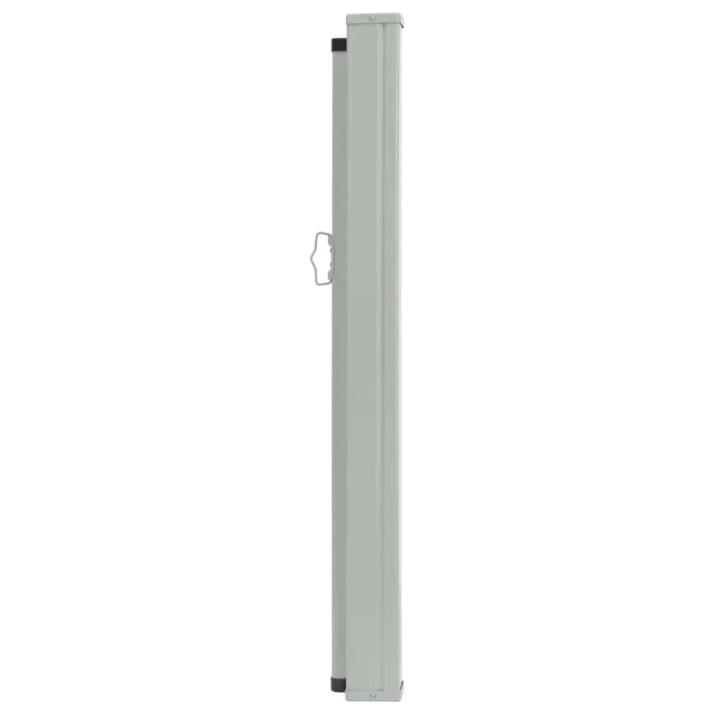 Tenda da sole laterale retrattile/schermo privacy per patio giardino terrazza balcone 100 x 500 cm nero 02_0007193