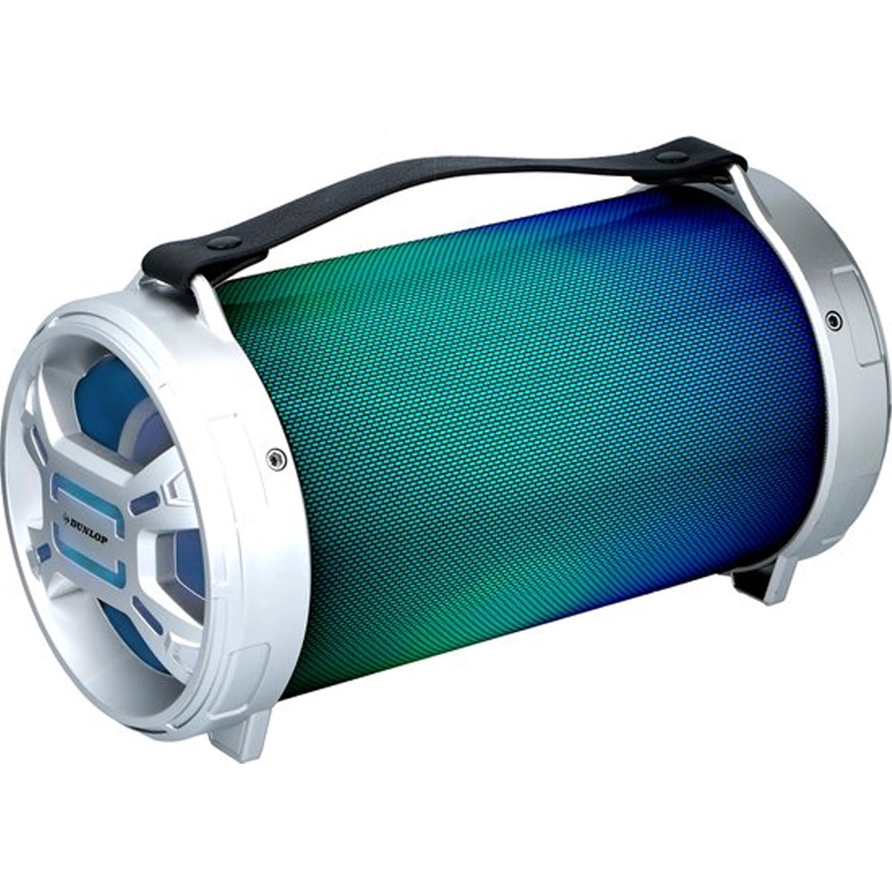 Altoparlante Bluetooth Wireless Portatile 20W Luce Led e Funzione Karaoke Dunlop