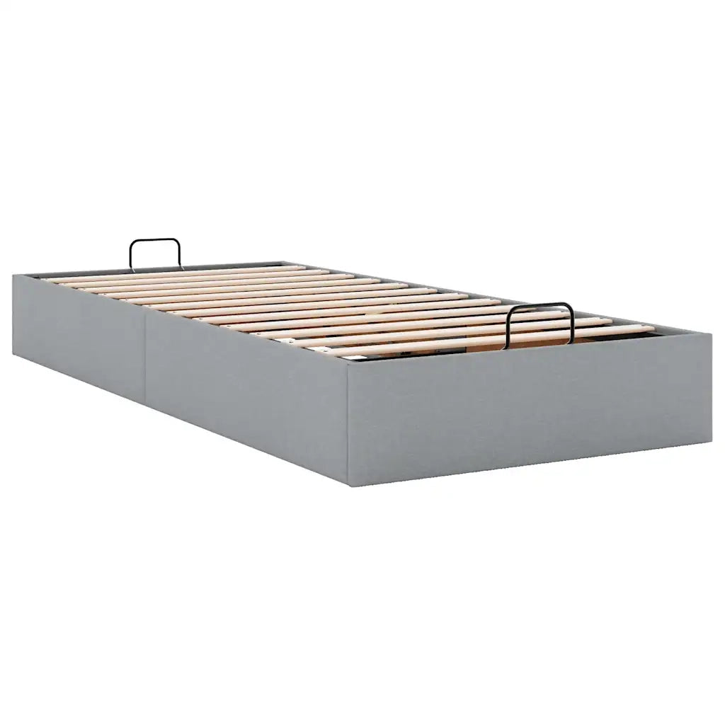Struttura Letto Pouf senza Materasso 80x200 cm in Tessuto