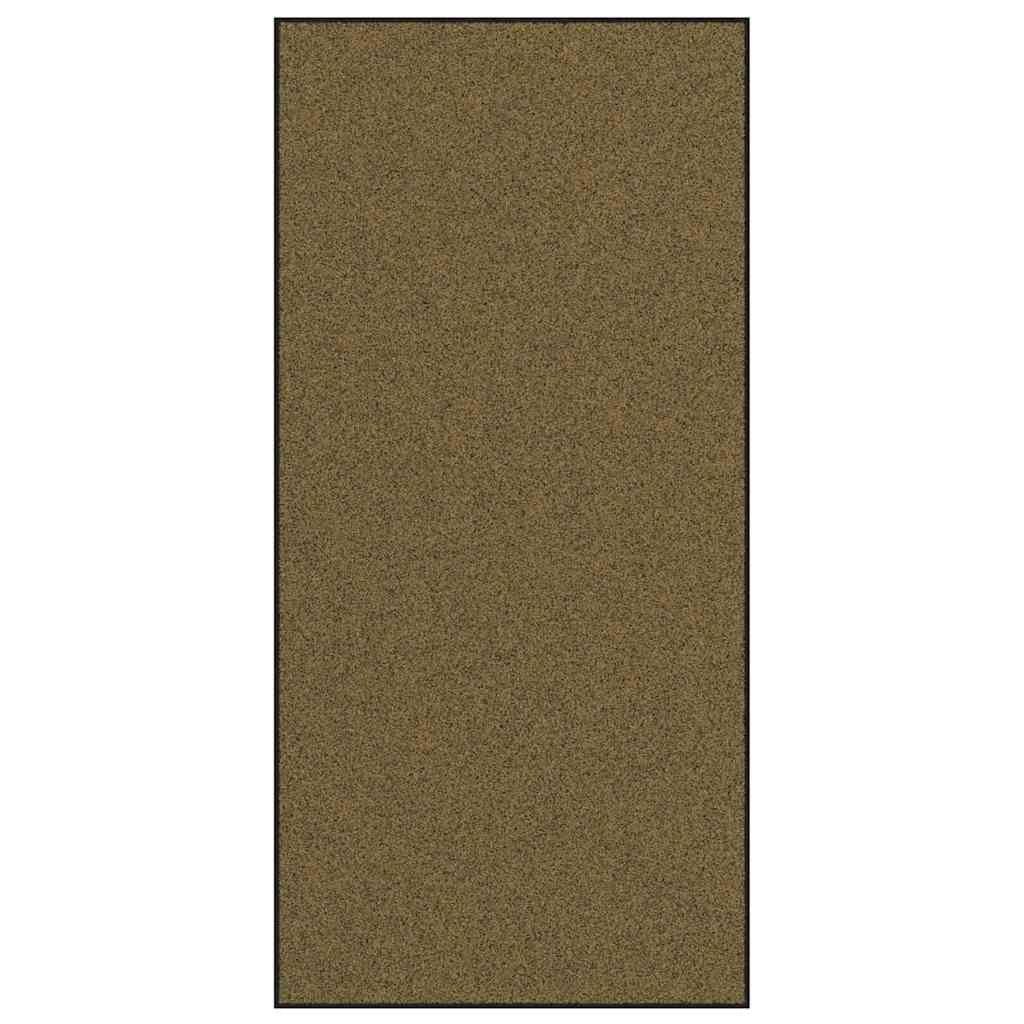 Zerbino d'ingresso moderno rettangolare per interni/esterni 120 x 250 cm antiscivolo stile contemporaneo poliammide nero 02_0057935