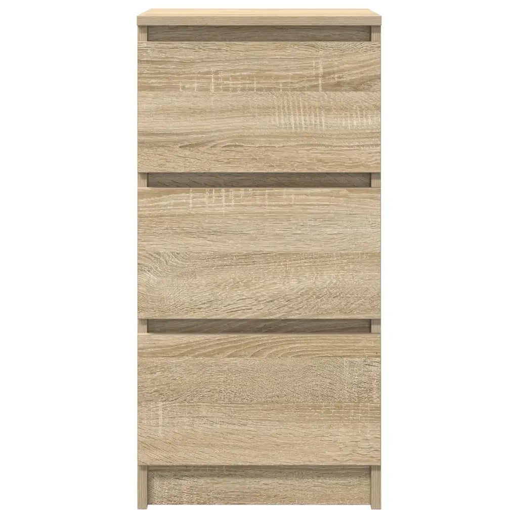 Credenza Rovere Sonoma 37,5x35x76 cm in Legno Multistrato 861726