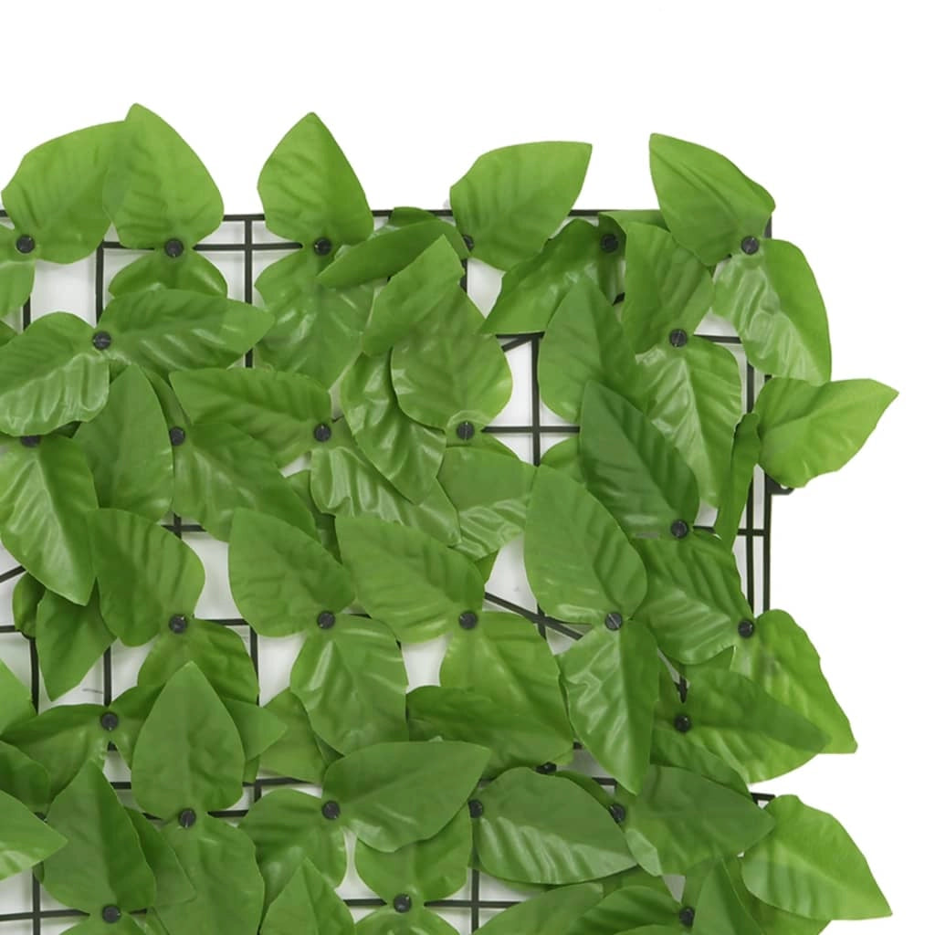 Schermo per balcone schermo per la privacy con foglie 600 x 100 cm verde 02_0010003