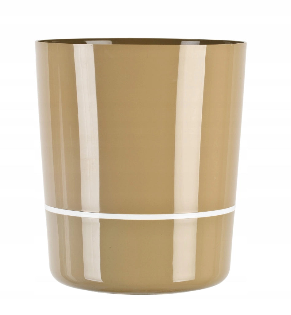 Copertura per vaso da fiori KADAX, 29 cm, in due pezzi, in plastica.