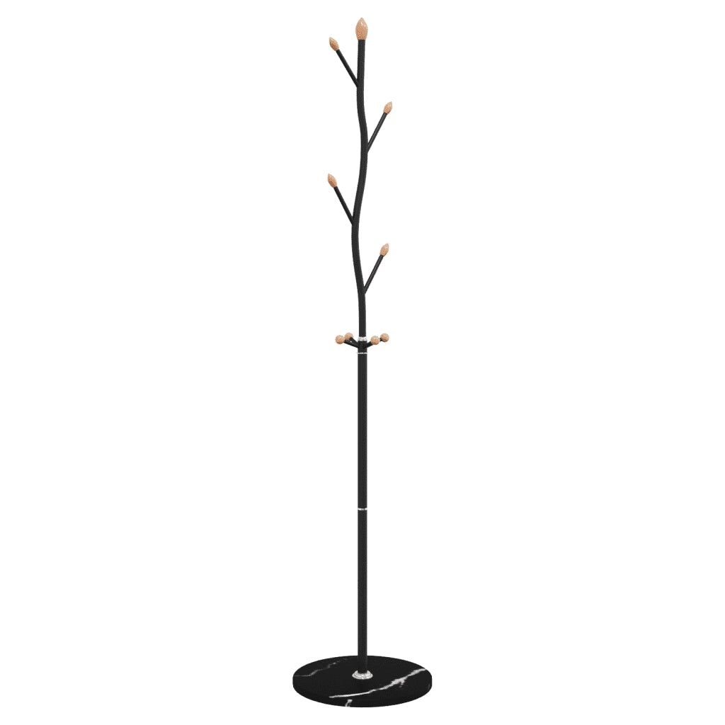 Appendiabiti Nero 177 cm in Ferro Verniciato a Polvere CFW4368437