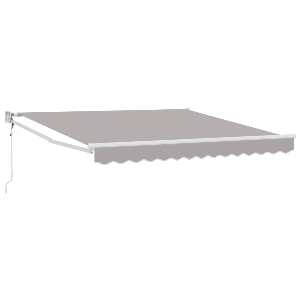 Tenda Retrattile Automatica Grigia 350x250 cm