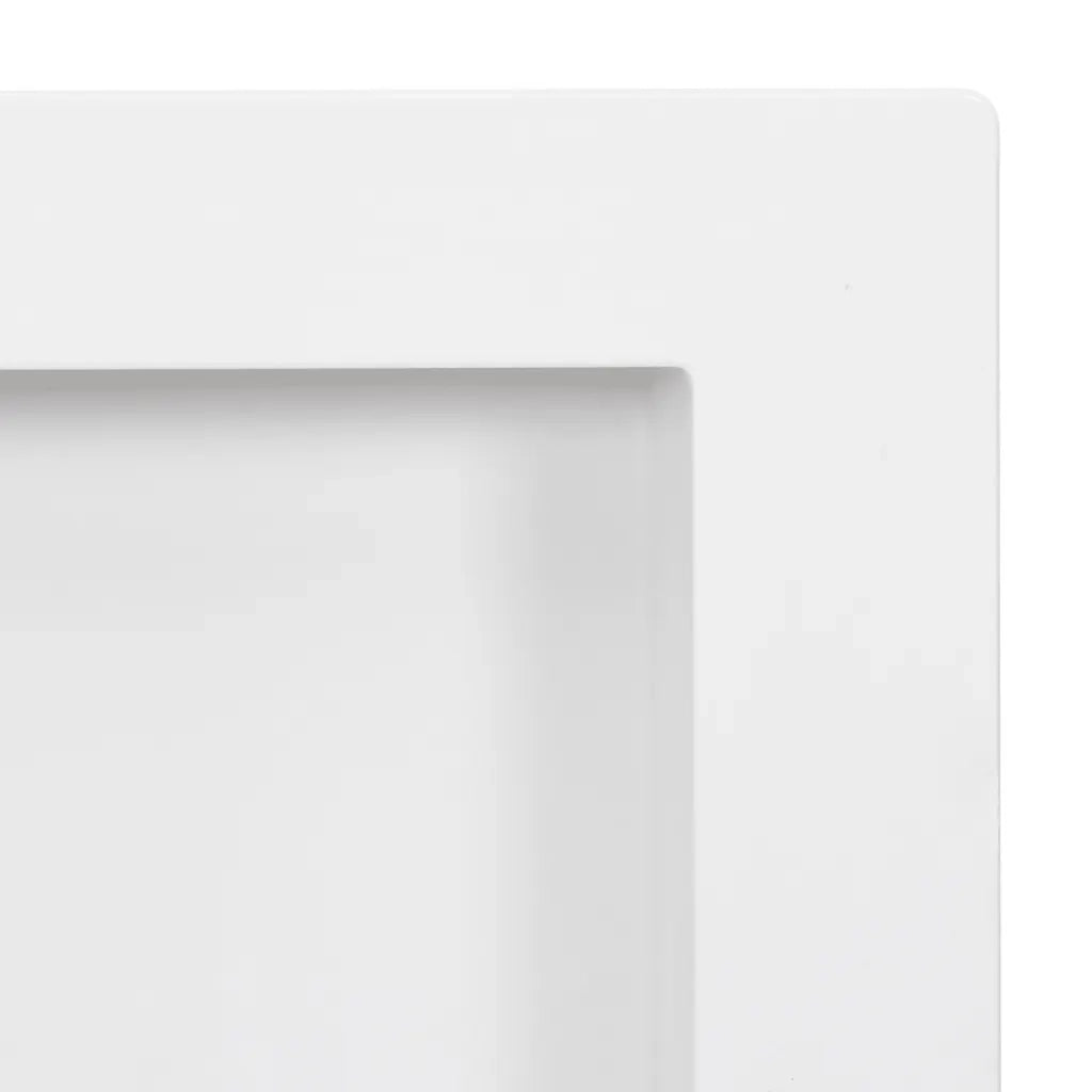 Nicchia da Doccia con 3 Scomparti Bianco Lucido 41x99x9 cm CFW7857417