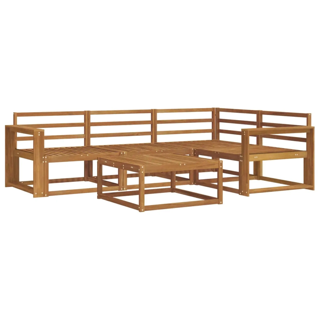 Set di divani da esterno 5 pcs Naturale 3367547