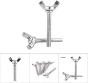 Componenti di fissaggio a vela in acciaio inossidabile 304 - 5 pezzi - M5 - 12/16/20/40 mm - Componenti di fissaggio corrosione-resistenti