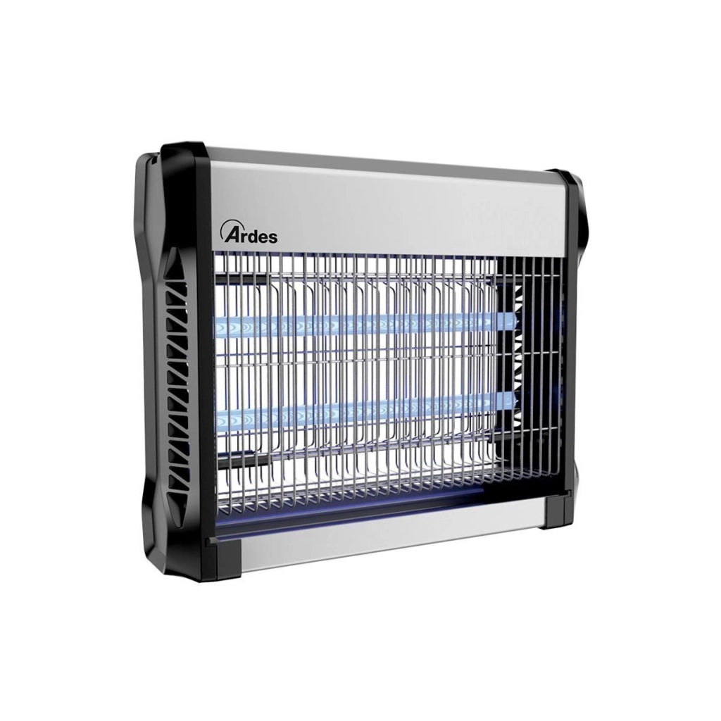 Ardes AR6S16C ZAK Zanzariera a Scarica Elettrica 27W 2 Lampade UV 8W Copertura 50 m² colore Nero