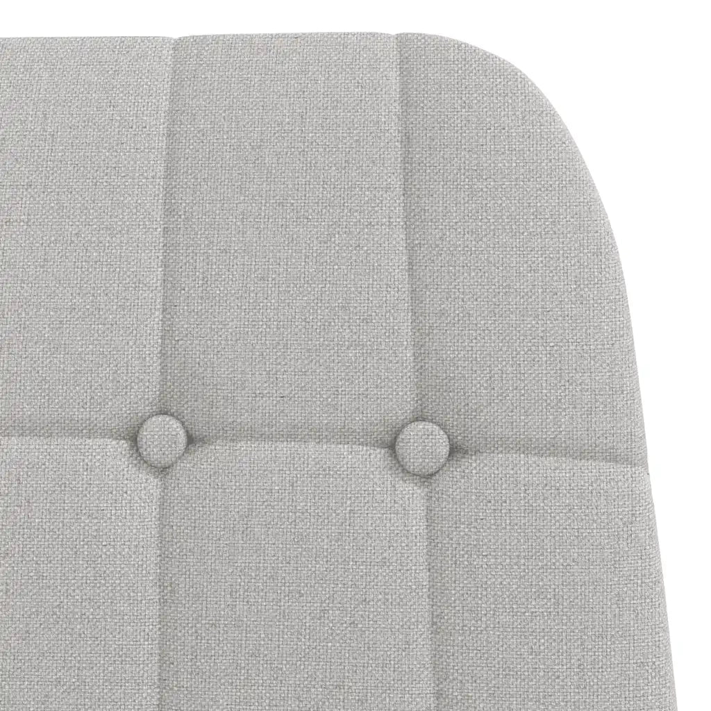 Sedia Relax Grigio Nuvola in Tessuto 4102651