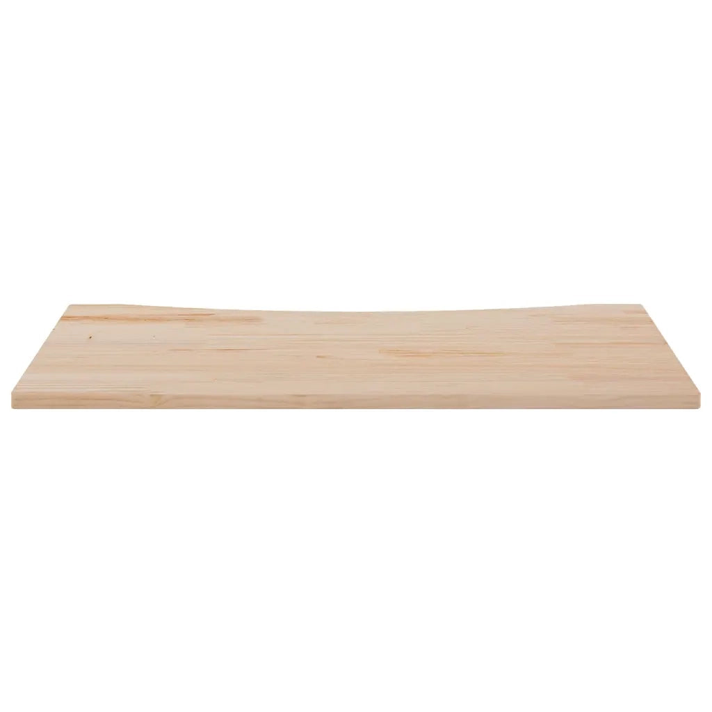 Piano Scrivania 110x55x2,5 cm in Legno Massello di Pino 824435