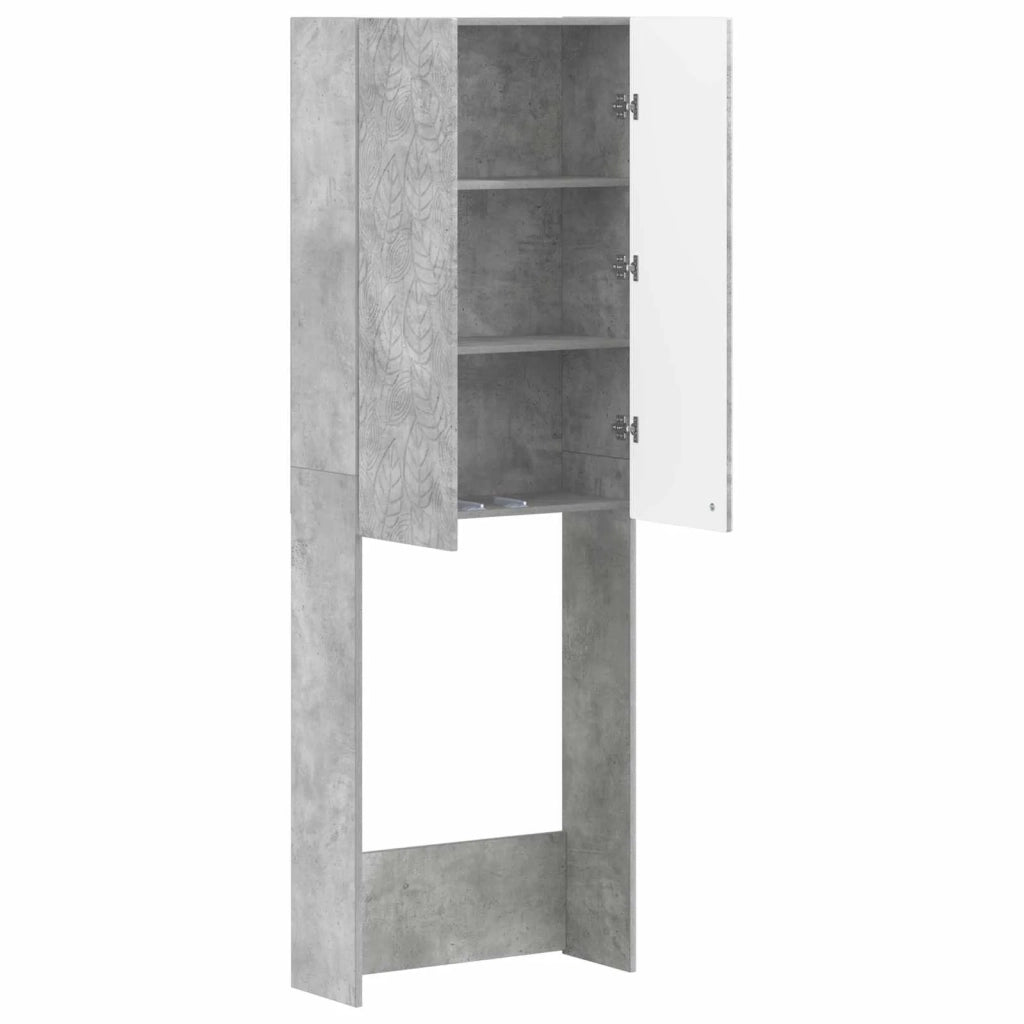 Mobile Bagno DELFT Grigio Cemento 66 x 25,5 x 190 cm 897138