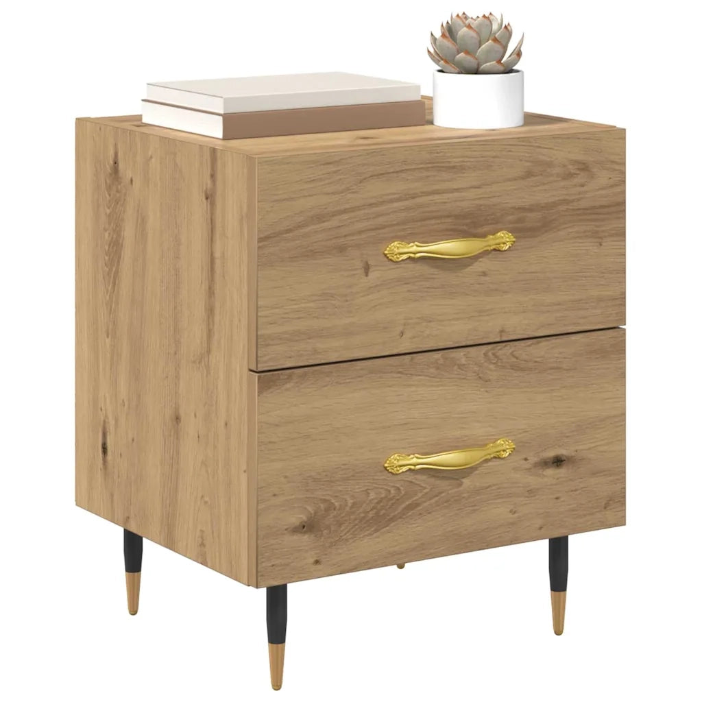 Armadio da Notte Rovere artigianale 40 x 35 x 47,5 cm 881979