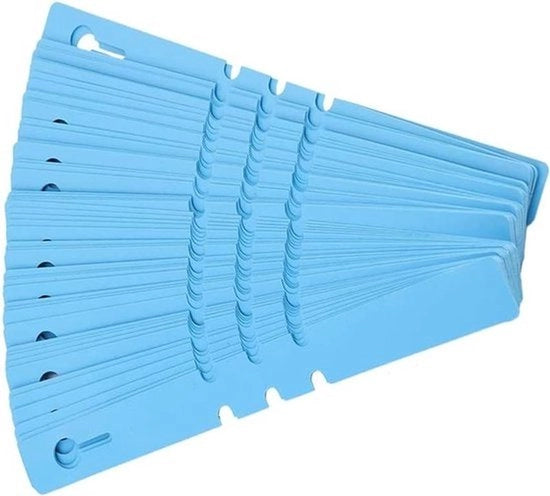Etichetta adesiva per piante - Marcatura per piante - Ossidativa - Blu - Etichette per piante - Etichette per piante - Adatta per scuola, giardino e casa