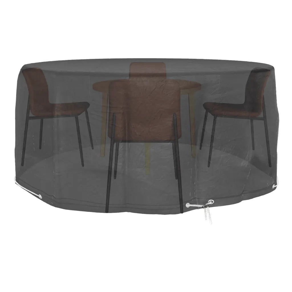 Copertura Mobili da Giardino | Telone per mobili da esterni con 10 Occhielli ?260x90cm Rotonda
