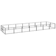 Gabbia per Cani Nera 14 mÂ² in Acciaiocod mxl 120819