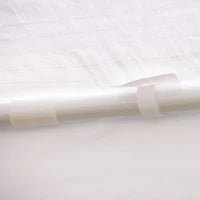 Gazebo da Giardino per Feste con 6 Pareti Rimovibili a Zanzariera, 582x295x255cm, Bianco