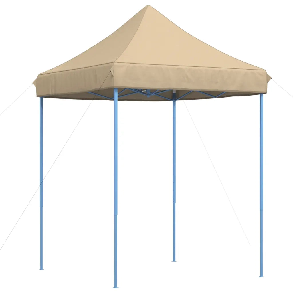Tenda da Festa Pieghevole Pop-Up Beige 200x200x306 cm