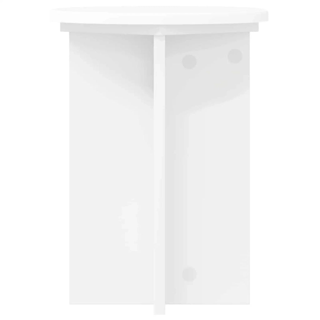 Supporto per piante 2 pcs Bianco Ø29,5 x 40 cm