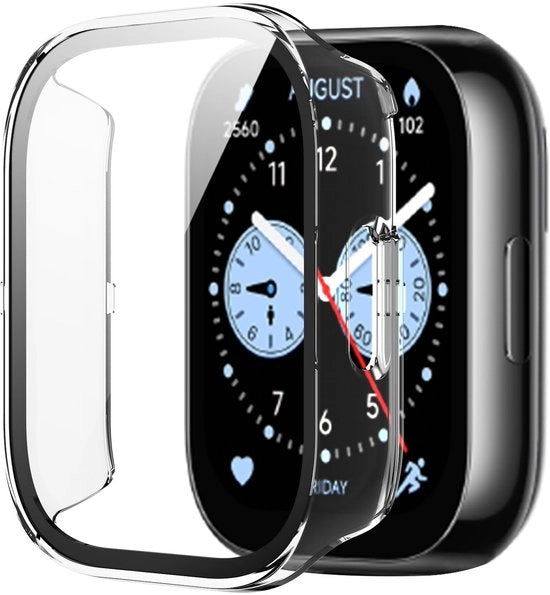 Protezione per Xiaomi Redmi Watch 5 Lite - Resistente ai graffi - Ultraleggero - Stoffa e impermeabile - PC360° - Protezione schermo - Protezione hardshell