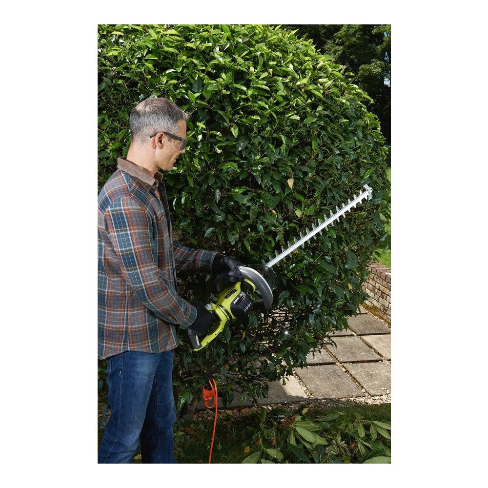 Trade Shop - Tagliasiepi Elettrico Ryobi Rht5555rs 550w Lama 55cm Taglio 26mm Rotante -