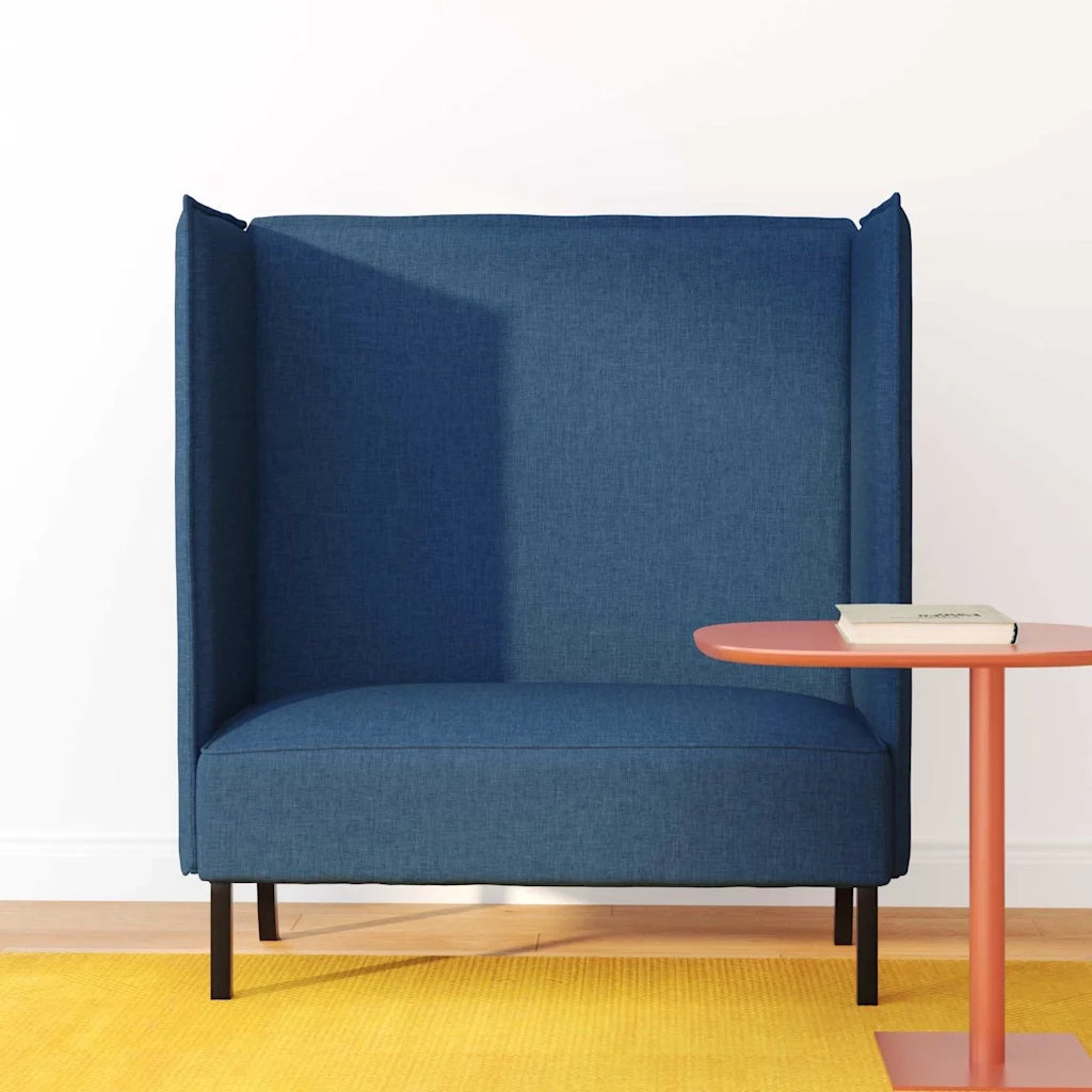 Divano alto 101cm Blu Tessuto 42010840