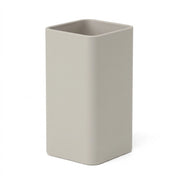 Porta spazzolini beige da bagno in plastica Star