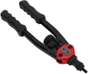 Strumento per Rivettare a Mano Professionale - 7 Mandrini M3/M4/M5/M6/M10 - Rapporto di Elevazione 30:1 - Sospensione Shock-Assorbente - Cambio Mandrini Rapido - Componenti in Acciaio Inossidabile