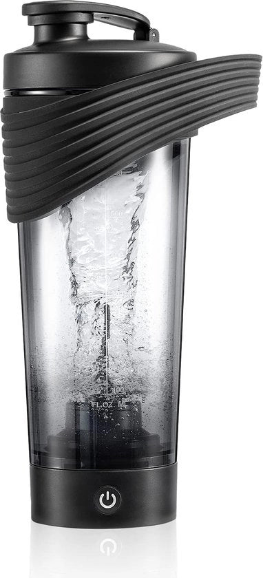 Shakebeker elettrico - 800ml - USB-C - Nero - Obbligatorio per tutti gli atleti.