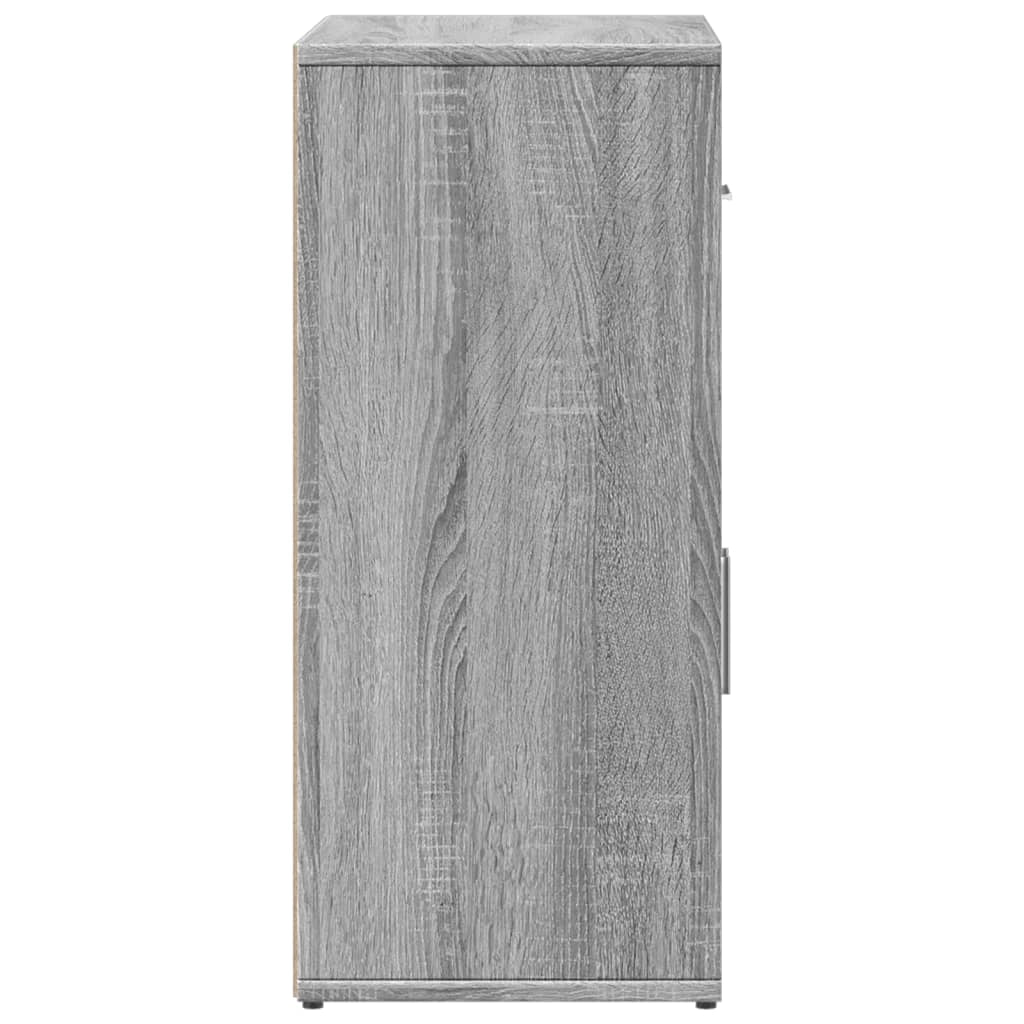 Buffet credenza cassettiera armadio mobile contenitore organizer cucina soggiorno Sonoma 60 x 31 x 70 cm legno ingegnerizzato grigio 02_0036385
