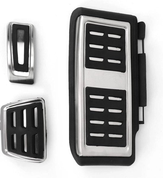 Pedaliera a gas - Blocco sostegno pedali in acciaio inossidabile con gomma per Audi 8V RS3 LHD.