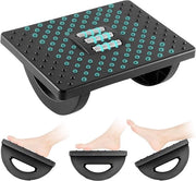Ergonomica Premium - Sedia alta per gambe con massaggio rotolante per supporto comodo sotto il tavolo di lavoro in ufficio.