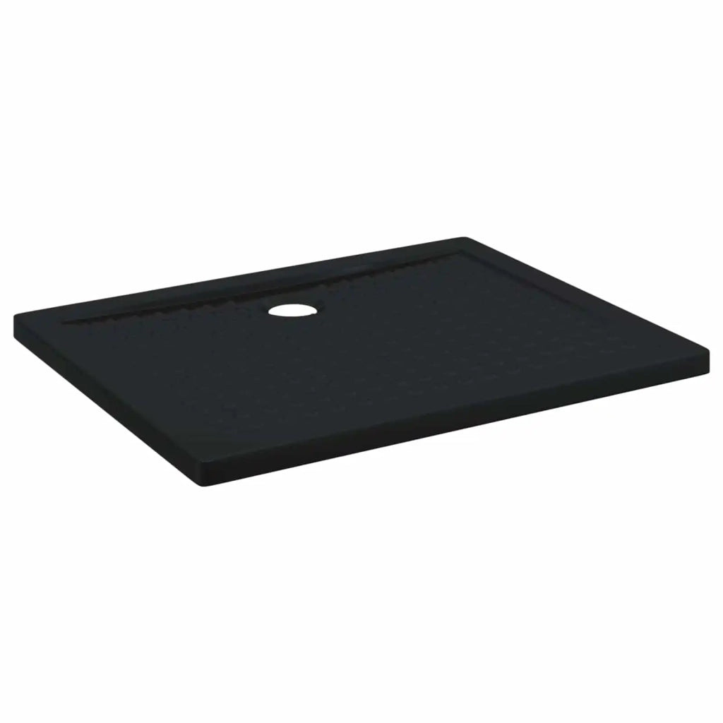 Vassoio base doccia con punti 100 x 80 x 4 cm ABS Nero 42033512