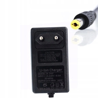 Caricabatterie per Utensili Elettrici LI-ION 21V-98F – Ricarica Rapida e Sicura | Ingresso AC 110-240V, Uscita 0,5A