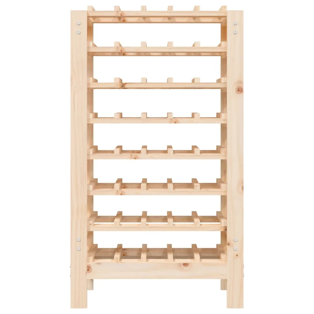 Portavini 61,5x30x107,5 cm in Legno Massello di Pino