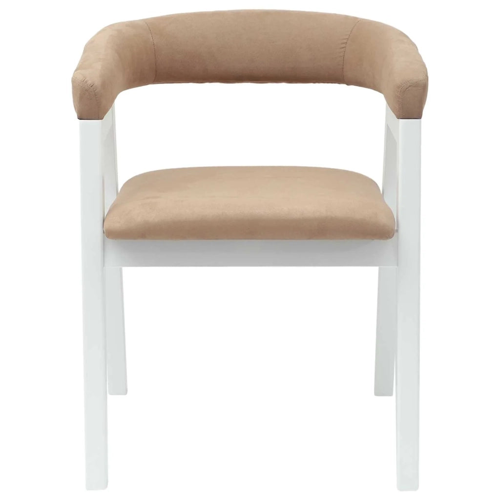 Sedie da pranzo 2 pcs Bianco 54 x 57 x 73 cm 42020427
