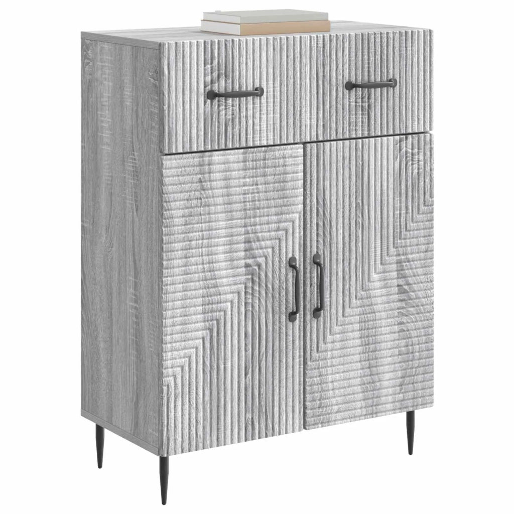 Credenza Grigio Sonoma 66 x 34,5 x 89,5 cm Legno ingegnerizzato 894871