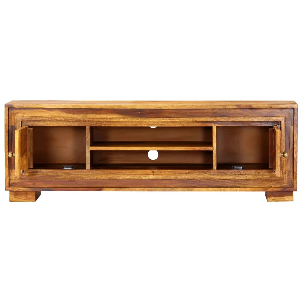 Mobile Porta TV 118x30x40 cm in Legno Massello di Acacia 248000