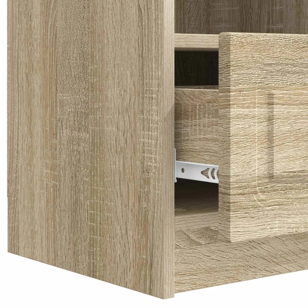 Mobile TV Rovere Sonoma 102 x 34,5 x 47 cm Legno ingegnerizzato