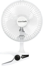Ventilatore da Tavolo Mini 15cm con Morsetto per Angolo Cucina Ufficio e Studio - Ventilatore da Tavolo Elettrico Silenzioso e Potente - 2 Velocità