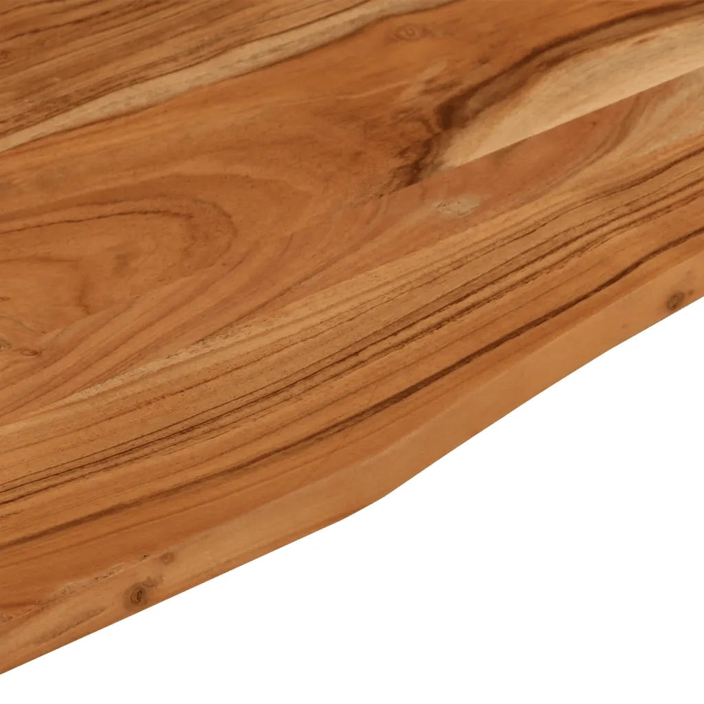 vidaXL Piano Scrivania 100x50x2,5cm Rettangolare Legno Massello Acacia