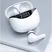 Trade Shop - Set Doppio Auricolare Cuffie Bluetooth Touch Con Box Di Ricarica Display Tws99 -