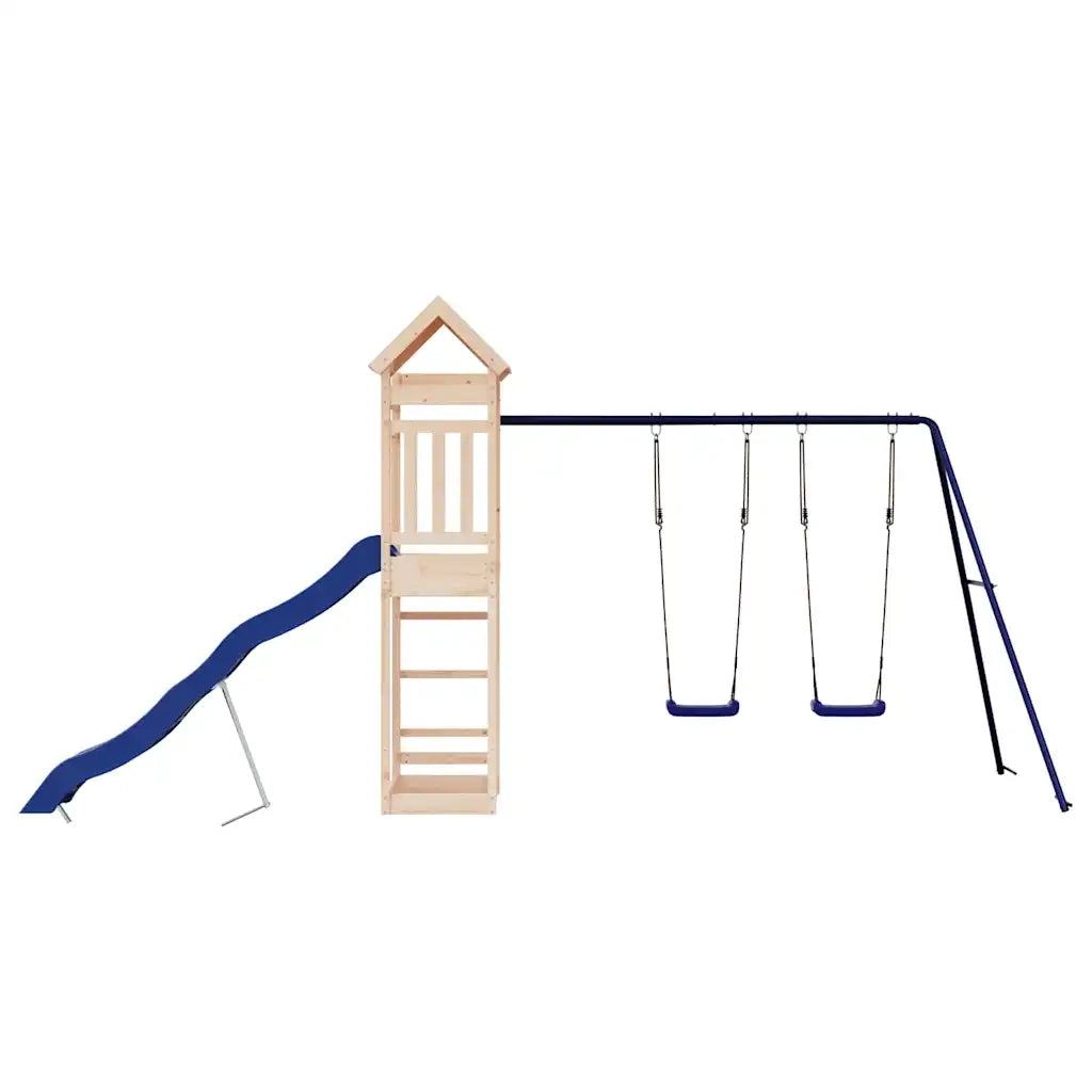 Set da Gioco da Esterno in Legno Massello di Pino 3156964