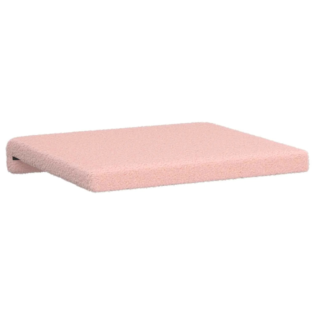 Cuscino per panchina 2 pcs Tessuto Sherpa Rosa Profondità 35 cm 42043074