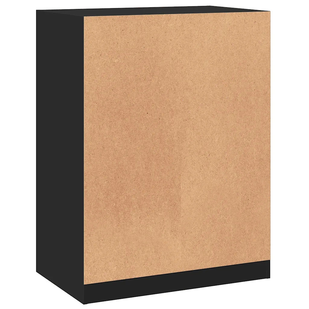 Armadio Nero 77x48x102 cm in Legno Multistrato CFW6071933