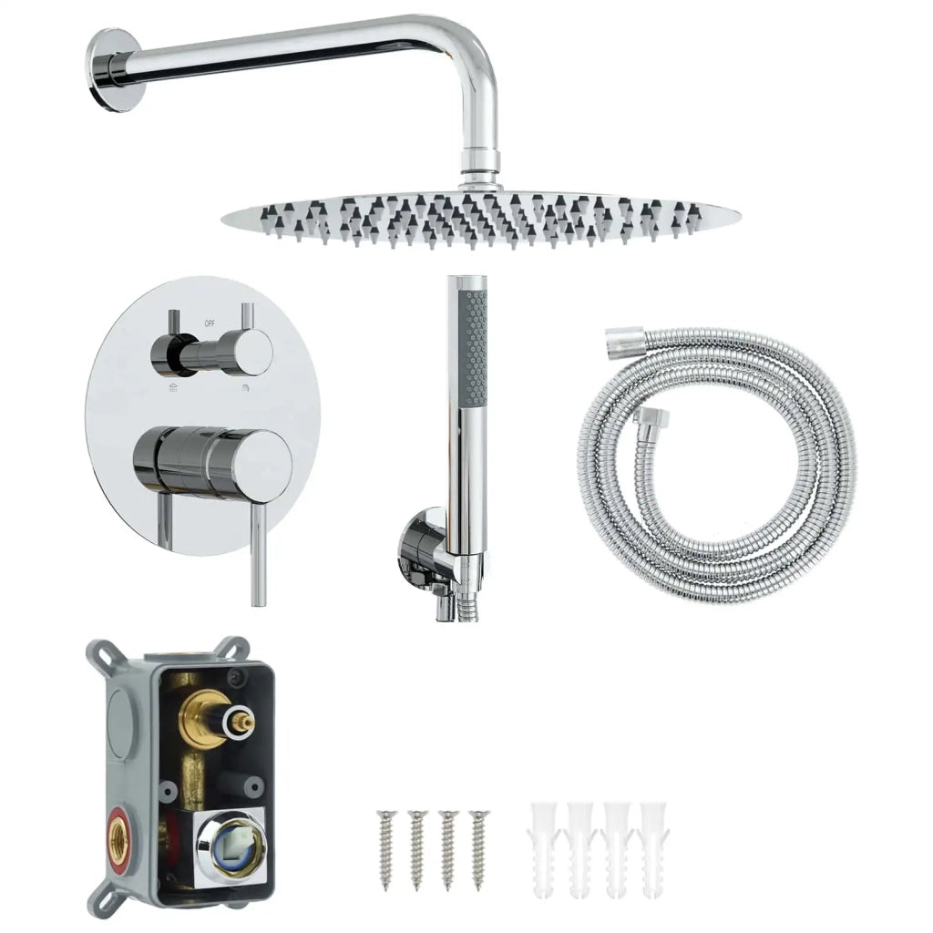 Sistema doccia nascosto (rotondo) Argento 42028991