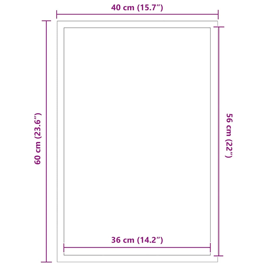 Zerbino d'ingresso flessibile e antiscivolo 40 x 60 cm assorbente per l'umidità design moderno PP blu 02_0058115