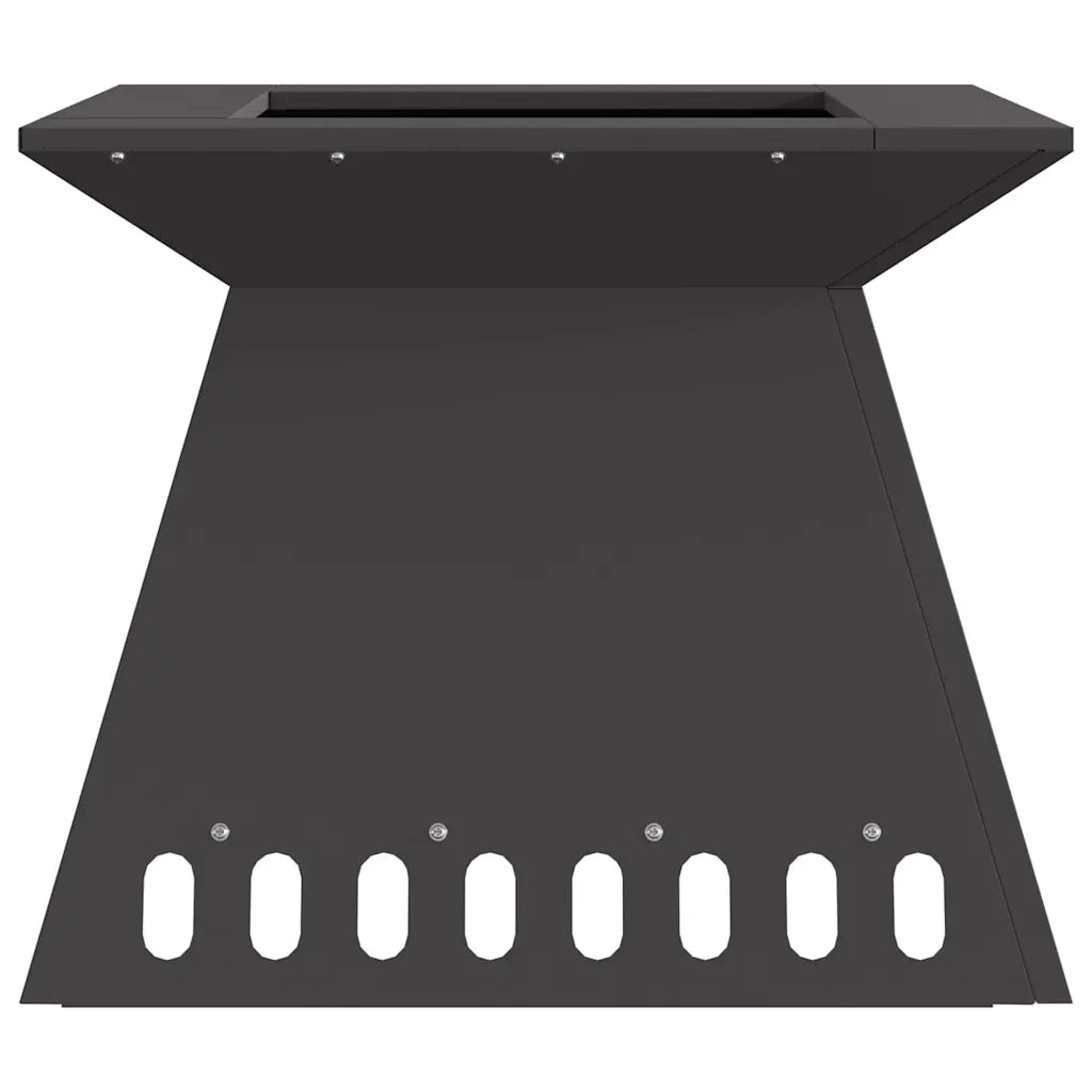 Focolare Nero 48 x 48 x 40 cm Acciaio 858922