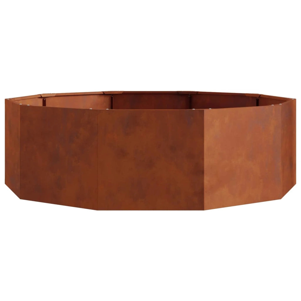 Fioriera Ruggine 120 x 120 x 35 cm 883730